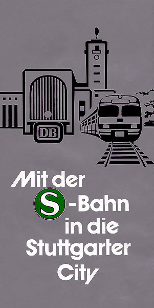VVS-Flyer zur S-Bahn-Eröffnung 1978